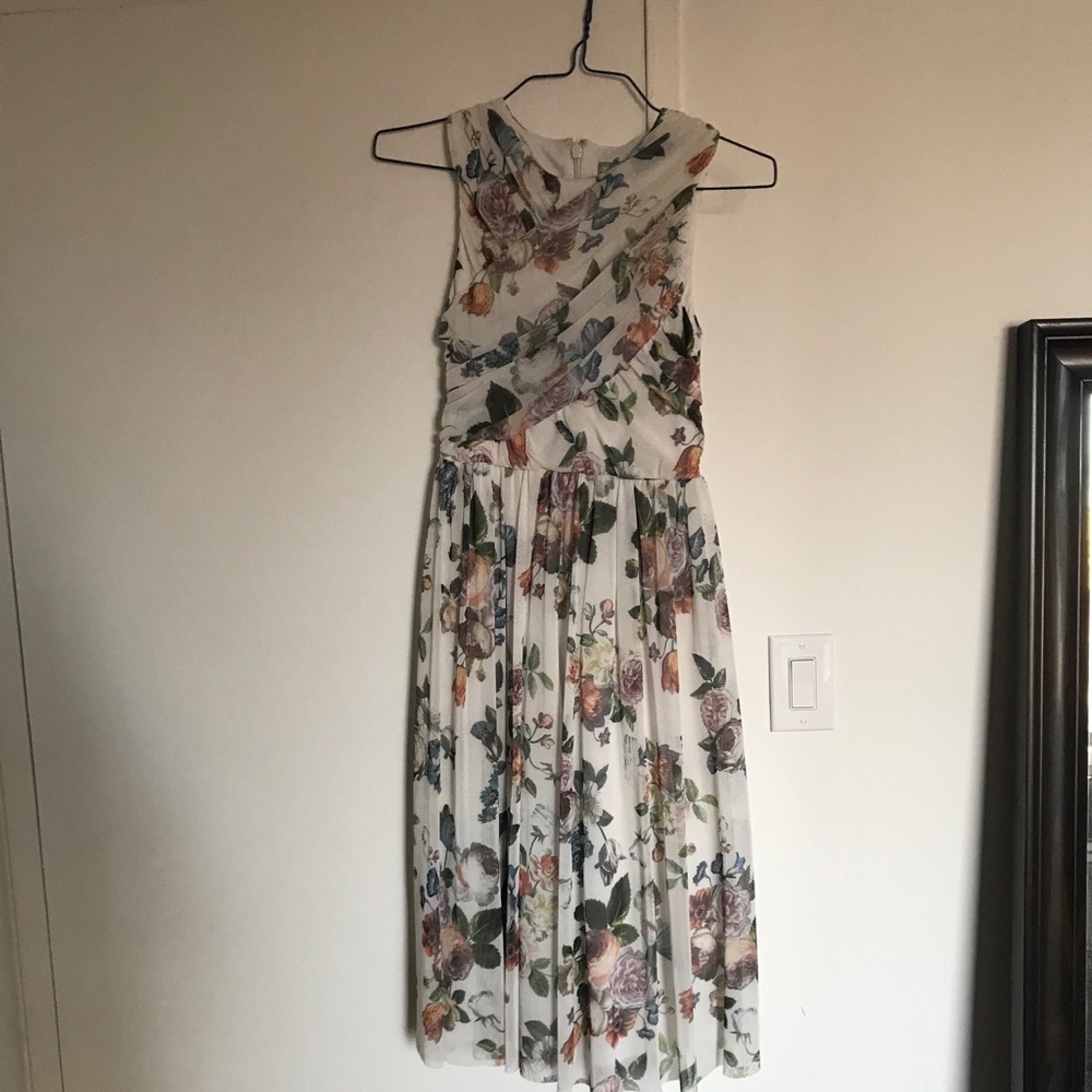 ASOS floral midi dress size 6